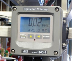 Post Carbon Chlorine Monitoring